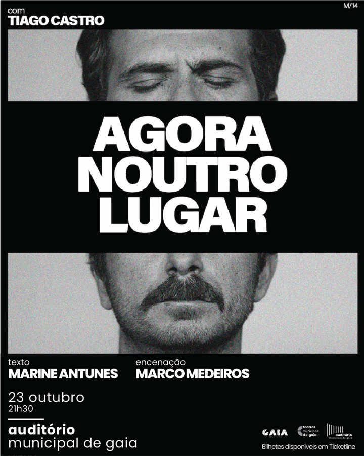 Cartaz: Agora Noutro Lugar