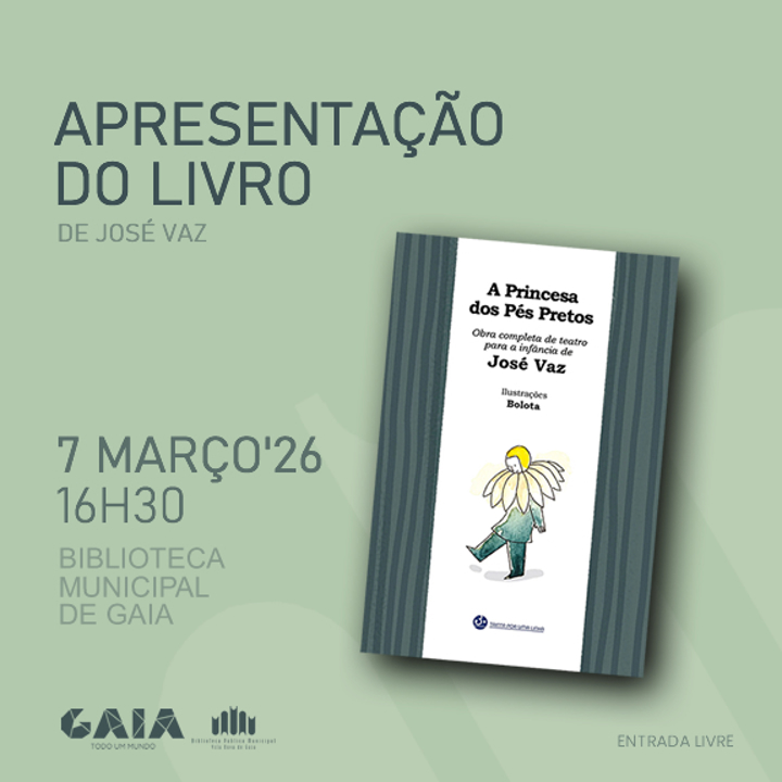 Cartaz: "A Princesa dos Pés Pretos"
