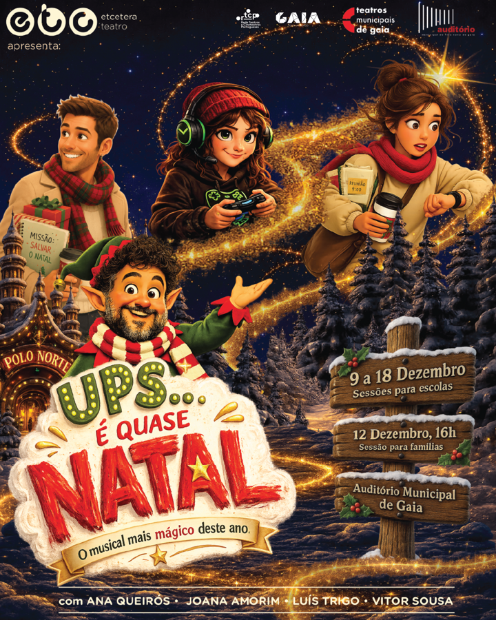 Cartaz: Ups... é quase Natal