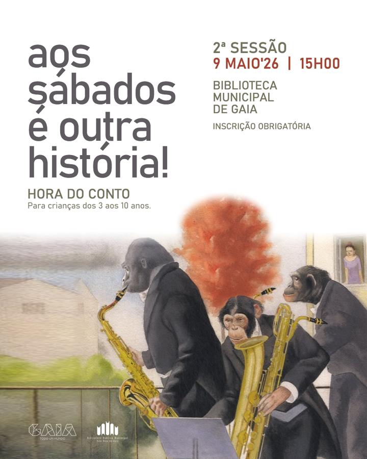 Cartaz: Aos sábados é outra história! | maio '26