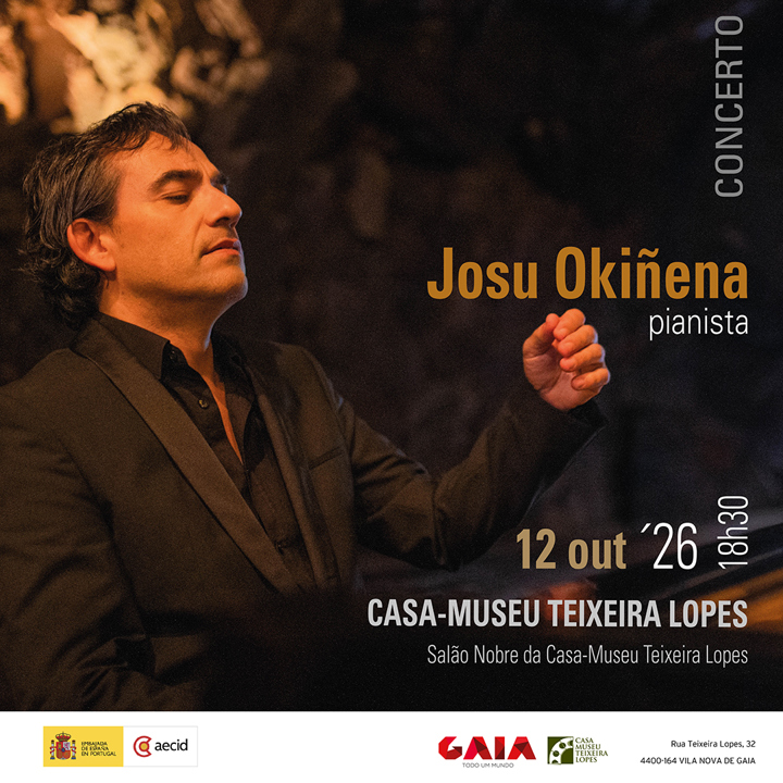 Cartaz: Concerto de Piano – Josu Okiñena