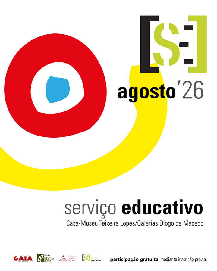 Cartaz: Serviço Educativo CMTL/GDM | agosto '26